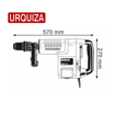 Imagen de Martillo picador Bosch GSH 11 profesional