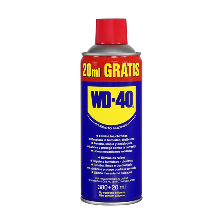 Imagen de WD-40 spray multiusos 380+20 ml gratis