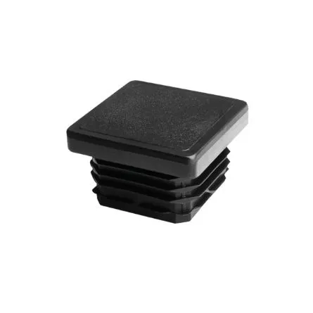 Imagen de Tapón contera cuadrado 80x80 mm negro para tubo estructural Fortaps