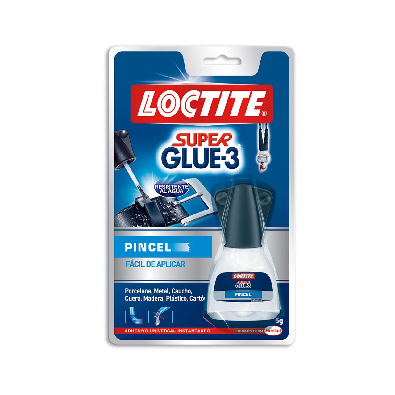Loctite Super glue 3 pincel 5 gramos - Suministros Urquiza
