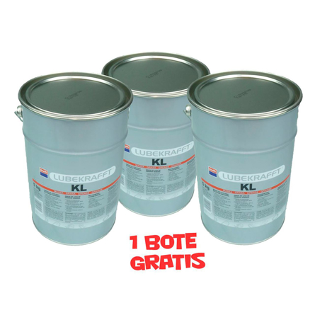 Imagen de Grasa lítica Krafft KL 2 botes 5kg + 1 bote regalo