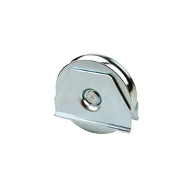 Imagen de Rueda para puertas correderas canal redonda con soporte soldar Aumon