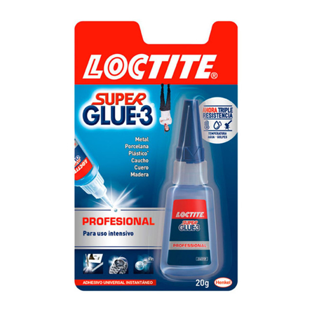 Imagen de Loctite Super glue 3 profesional 20 gramos