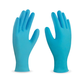 Imagen de Caja 100 guantes desechables nitrilo azul