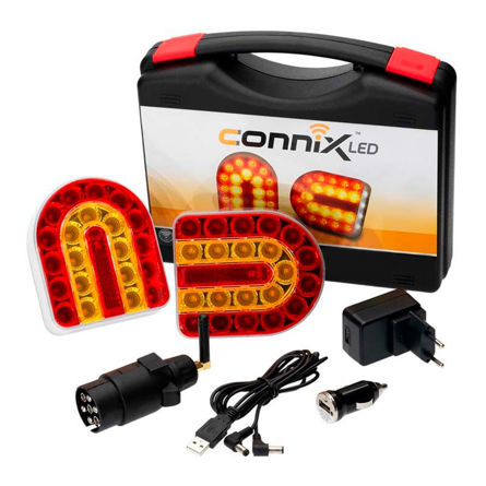 Imagen de Luces inalámbricas magnéticas led para remolques Connix