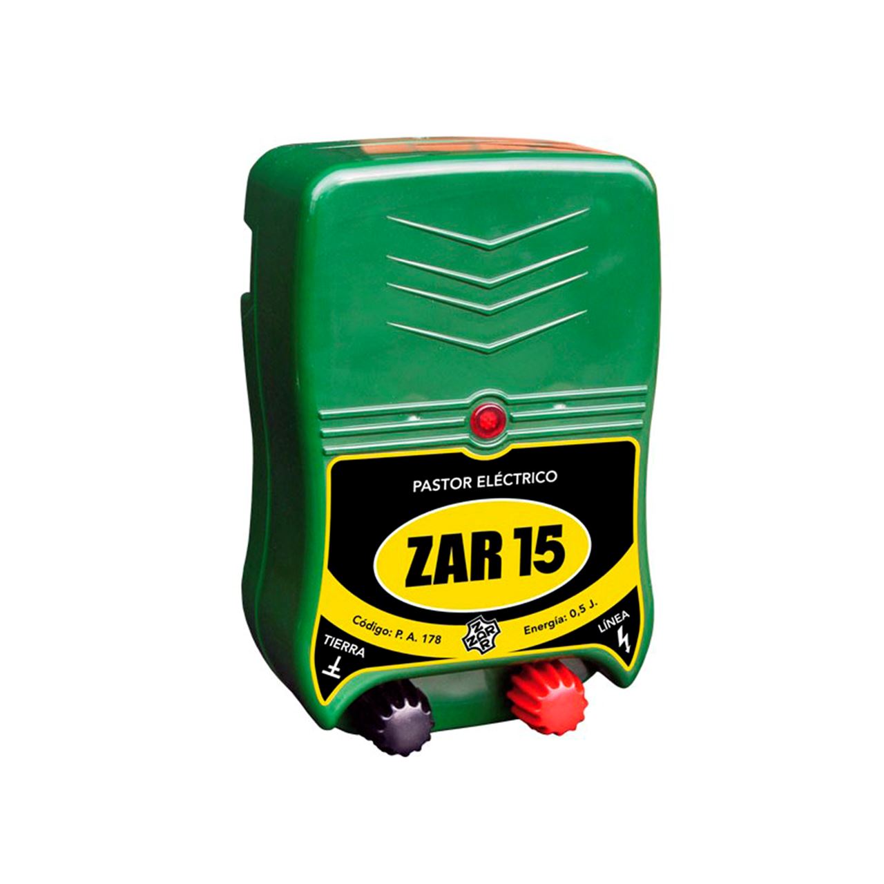 Aislador pastor eléctrico Z-16 cinta ZAR (15 unidades) - Suministros Urquiza