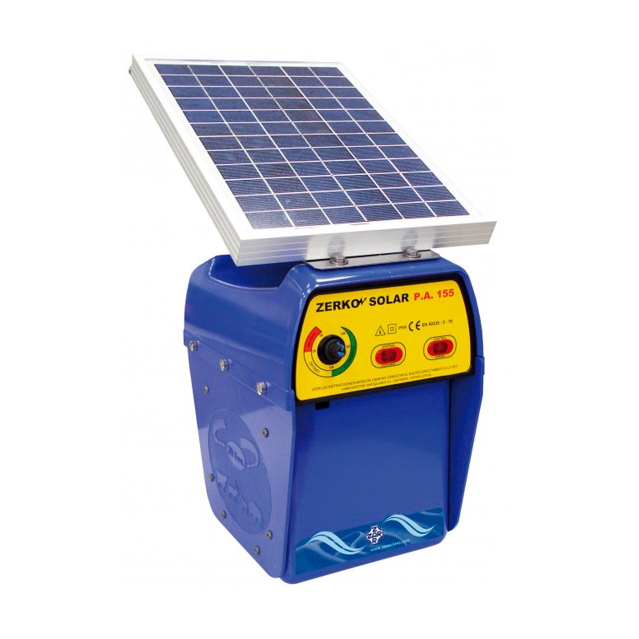 Power XXL Pastor eléctrico Solar B 9.000-S, Incl. batería de 9 V, Pastor de  9 V/12 V, con Panel Solar de Alta eficiencia, para cercados de Caballos y  Ponis : : Industria