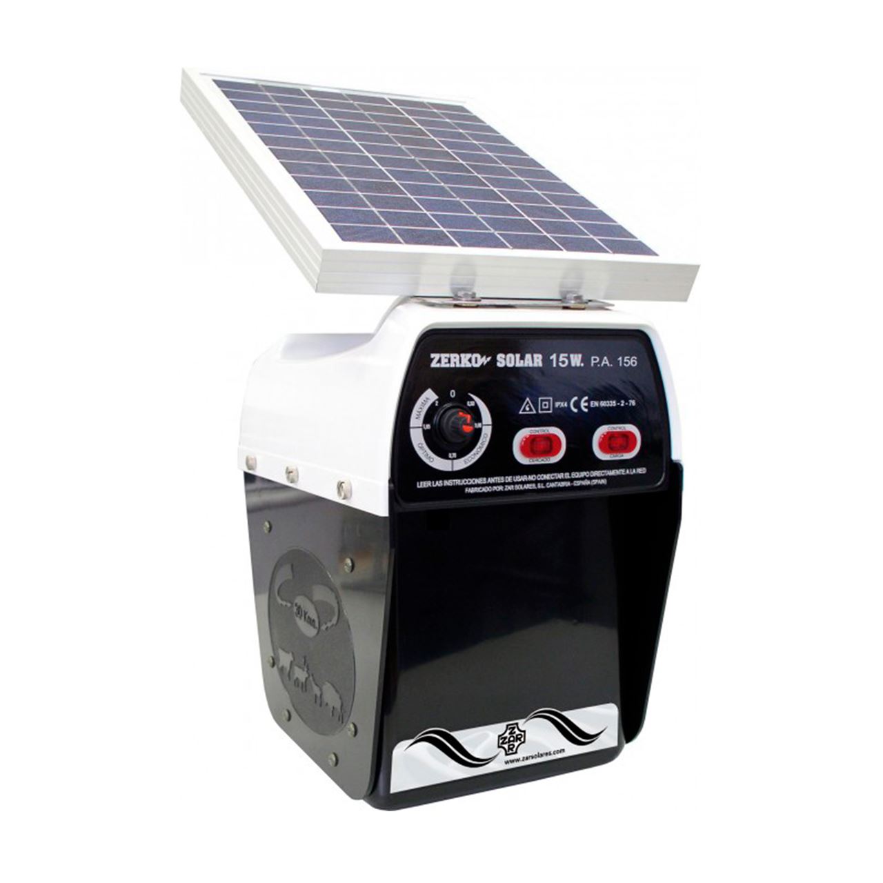 Pastor eléctrico ZAR Zerko-Solar 12V - Suministros Urquiza