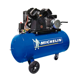 MICHELIN - Compresor de aire MB5020 - Tanque de 50 litros - Motor de 2 CV -  Presión máxima 8 bar - Flujo de aire 170 l/min - 10,2 m³/h : :  Industria, empresas y ciencia