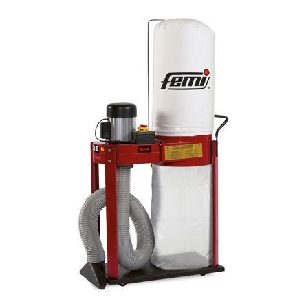 Imagen de Aspirador de serrín y viruta ciclónico 900 W Femi 350PLUS