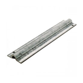 Imagen de Perfil inferior para puerta corredera sobreponer redondo Aumon