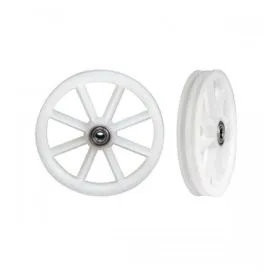 Imagen de Polea nylon 2 canales doble rodamiento Aumon