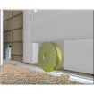 Imagen de Rueda para puertas correderas canal redondo con soporte atornillar Aumon