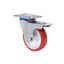 Imagen de Rueda giratoria poliuretano 125 mm 200 Kg Alex INOX
