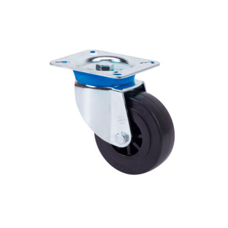 Imagen de Rueda giratoria goma 125 mm 200 kg sin freno Alex TV-TPG