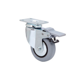 Imagen de Rueda giratoria goma 100 mm 70 Kg Alex BH-PGI