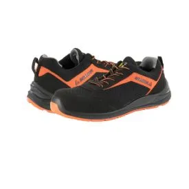 Imagen de Zapato de seguridad S1P Bellota Flex negro-naranja FTW05