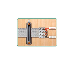 Imagen de Aislador cinta para pastor eléctrico caracoles ZAR PA439
