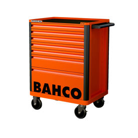 Imagen de Carro taller 7 cajones Bahco naranja