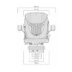 Imagen de Asiento tractor suspensión neumática Grammer Compacto Confort S