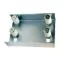 Imagen de Soporte regulable 4 rodillos pequeño inoxidable puerta corredera Aumon