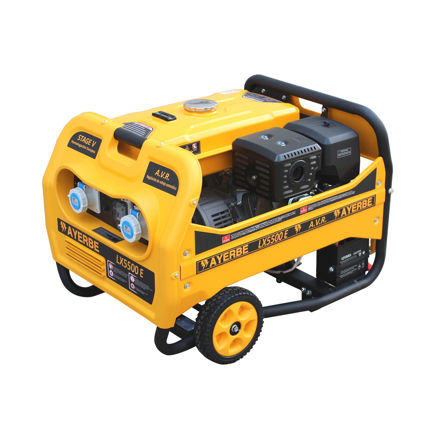 Imagen de Generador eléctrico gasolina 5.500 W Ayerbe LX5500E AVR