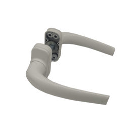 Imagen de Manilla puerta aluminio con escudo ovalado Aumon