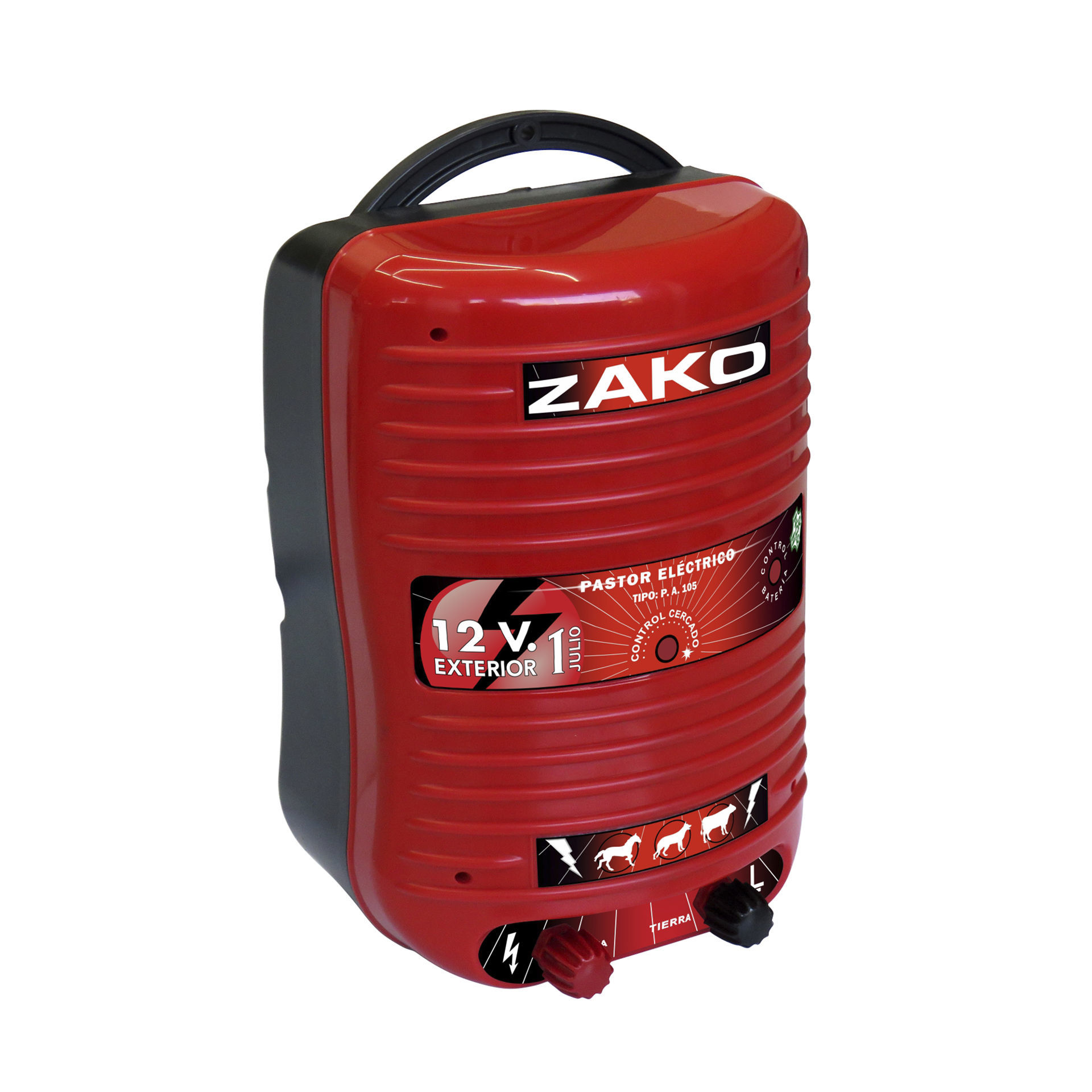 Pastor eléctrico a batería Zar Zako 12 V - Suministros Urquiza