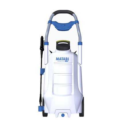 Imagen de Pulverizador eléctrico a batería 18V con ruedas Matabi Evolution 30 LTCs 30 litros