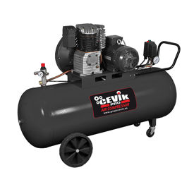 Imagen de Compresor correas 200 litros 4 HP monofásico Cevik CA-PRO200-4MF