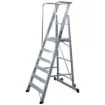Imagen de Escalera móvil con plataforma plegable KTL 2XL de aluminio