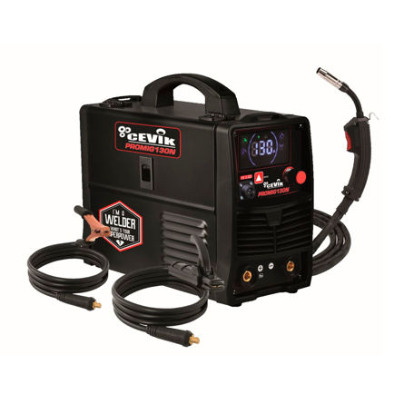 Imagen de Soldador Inverter 3 en 1 MIG-TIG-MMA Cevik CE-PROMIG130N