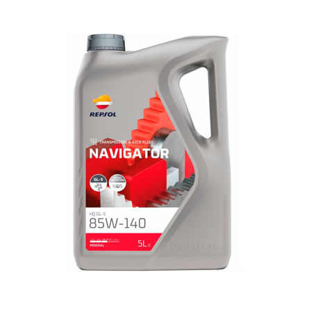 Imagen de Aceite transmisión multigrado Repsol Navigator 85W-140 5 litros