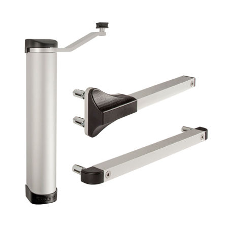 Imagen de Cierrapuertas hidráulico compacto hasta 75 Kg Locinox Lion