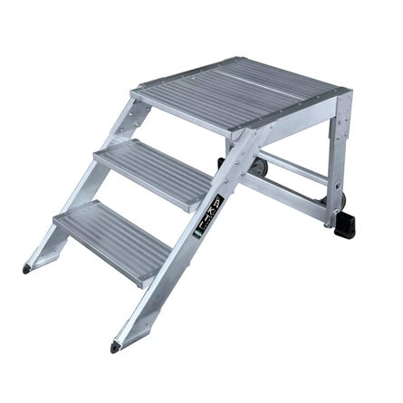 Imagen de Taburete fijo de aluminio profesional KTL