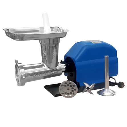 Imagen de Picadora embutidora eléctrica de carne inoxidable Garhe Nº 32 2 HP