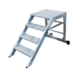 Imagen de Taburete fijo de aluminio profesional KTL