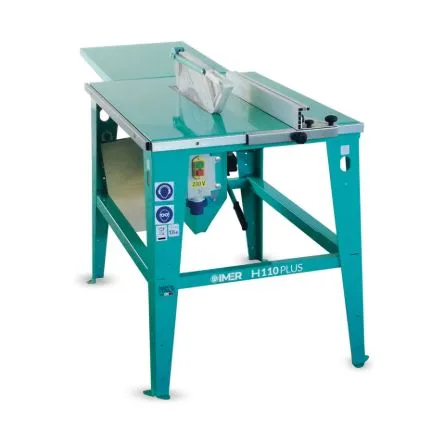 Imagen de Tronzadora mesa de corte para madera Imer H-110 VR Plus monofásica