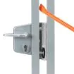 Imagen de Cerradura industrial de sobreponer Locinox LAKQU2 para puertas metálicas