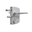 Imagen de Cerradura industrial de sobreponer Locinox LAKQU2 para puertas metálicas