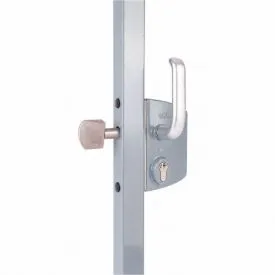Imagen de Cerradura industrial Locinox LSKZU2 para puertas correderas plata