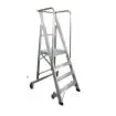 Imagen de Escalera móvil con plataforma plegable KTL 2XL-S