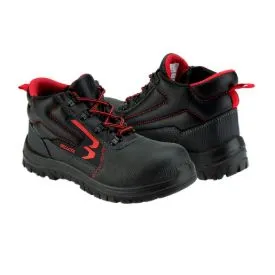 Imagen de Bota de seguridad S3 piel hidrofuga Bellota Classic negra