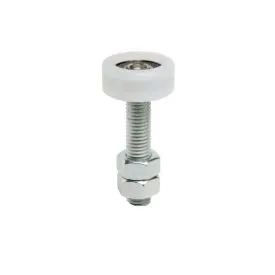Imagen de Rodillo guiador nylon con cojinete y tornillo puerta corredera Aumon