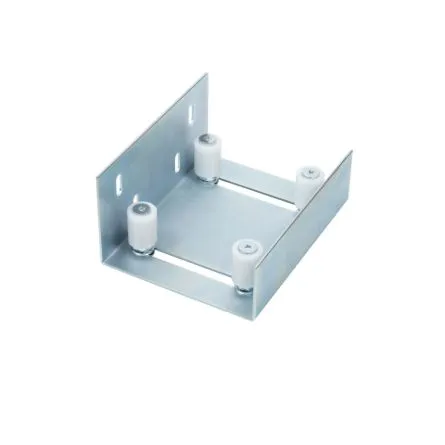 Imagen de Soporte regulable medio 10-90 mm 4 rodillos para puerta corredera Aumon