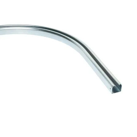 Imagen de Perfil superior curvado para puerta corredera colgada U35, U40 y U60 Aumon