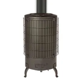 Imagen de Estufa de leña Theca L4 Económica sin parrilla 7,4 kW Ecodesign