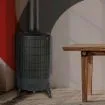 Imagen de Estufa de leña Theca L4 Económica sin parrilla 7,4 kW Ecodesign