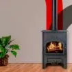 Imagen de Estufa de leña Theca Oslo 400 Supra Ecodesign 6,8 kW