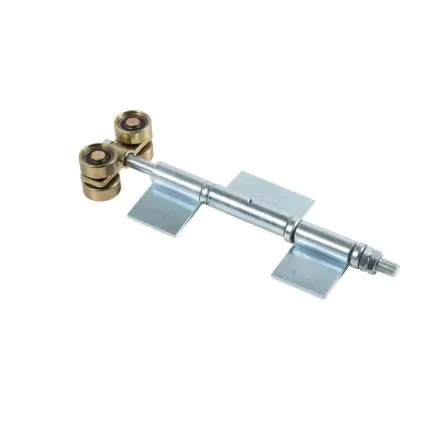 Imagen de Roldana doble puerta corredera colgada U50x45 3 palas Aumon